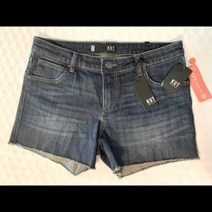 Brand New Dark Denim Shorts by Kut from the Kloth